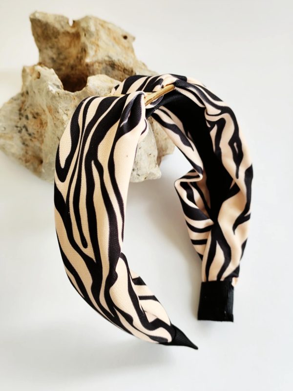 Zebra Στέκα με χρυσό κρίκο. - Image 2