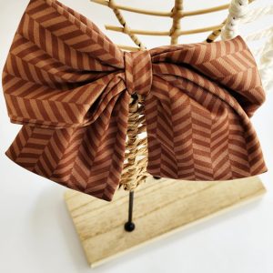 Geometric Herringbone Φιόγκος