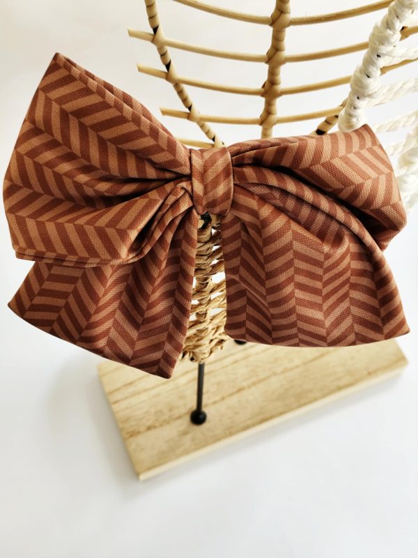 Geometric Herringbone Φιόγκος
