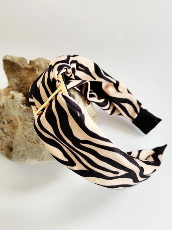 Zebra Στέκα με χρυσό κρίκο.