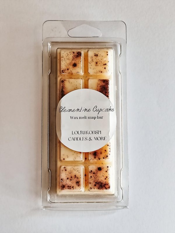 Clementine Cupcake Wax Melt Snap Bar - Image 2