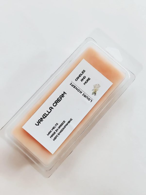 Vanilla Cream Wax melt snap bar 130gr - Image 2