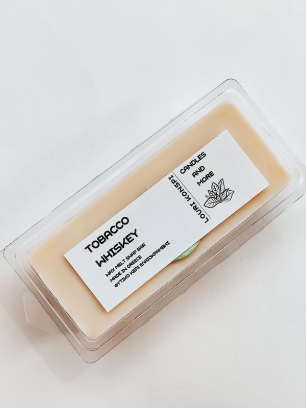 Tobacco Whiskey Wax melt snap bar 130gr - Image 2