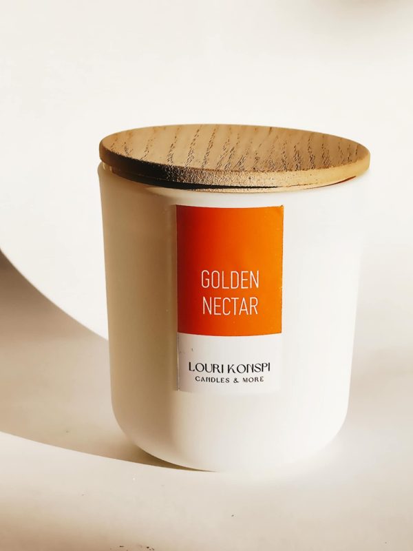 "Golden Nectar" Nordic αρωματικό φυτικό κερί 200γρ. - Image 3