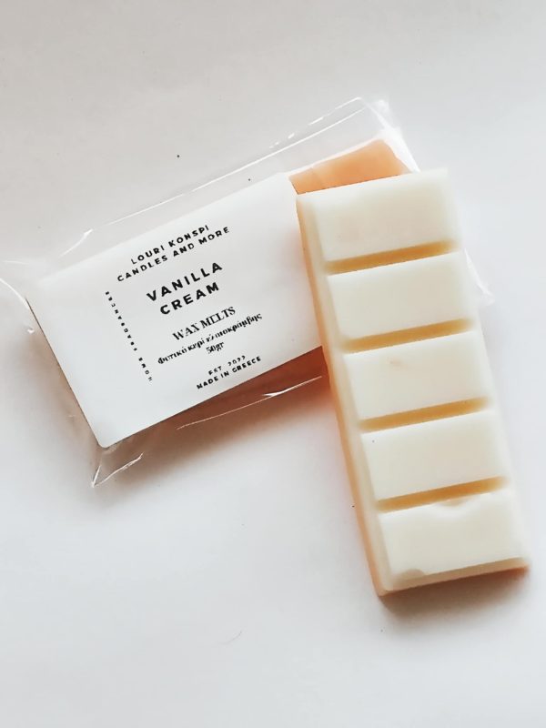 Vanilla Cream-Wax Melt Snap Bar