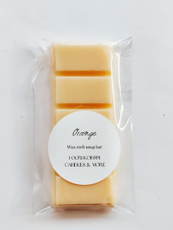 Orange Wax melt snap bar - Image 2