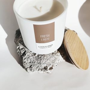 Fresh Linen Αρωματικό φυτικό κερί 200γρ