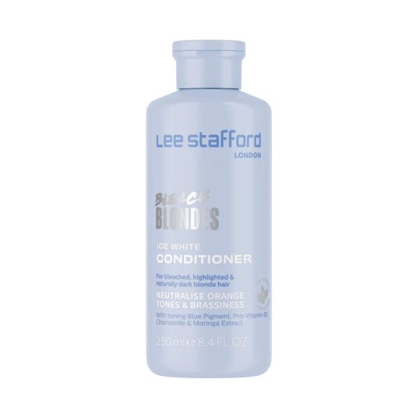 Μπλε Ice White Conditioner για πλατινέ & με ανταύγειες μαλλιά 250ml, Bleach Blondes - Lee St