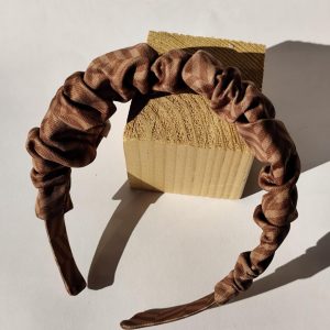 Χειροποίητη Στέκα Καφέ Γεωμετρικό – Strechbio